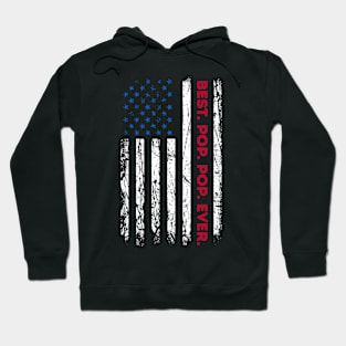 Pop Ever American Flag Fathers Day Hoodie